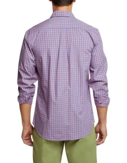 Oxford Uxbridge Gingham Shirt In Pink -Men's Fashion 970444990 3 720x928