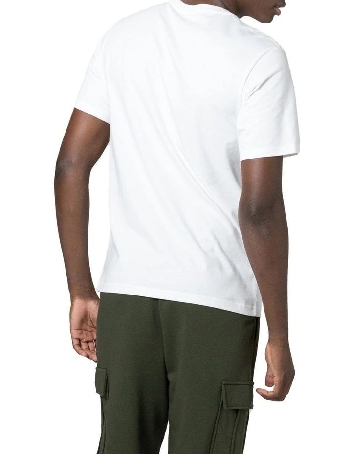 Converse Go-To All Star T-Shirt In White 4 Converse Go-To All Star T-Shirt In White - Image 2