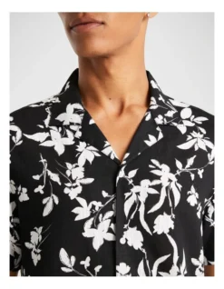Nero Print Shirt In Black -Men's Fashion 970698880 3 720x928