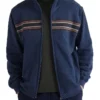 Bello Snowy Mt Fleece Jacket In Denim Marle -Men's Fashion 970804810 1 720x928