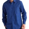 St Jude Long Sleeve Shirt In Blue -Men's Fashion 970805530 1 720x928