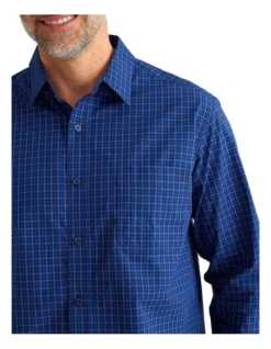 St Jude Long Sleeve Shirt In Blue -Men's Fashion 970805530 4 720x928