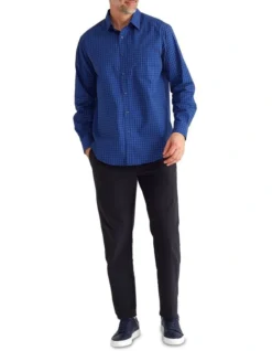 St Jude Long Sleeve Shirt In Blue -Men's Fashion 970805530 5 720x928
