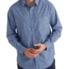 Alzira Long Sleeve Shirt In Coastal -Men's Fashion 970806430 1 720x928