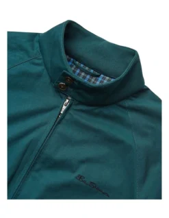 Ben Sherman Signature Harrington Jacket In Green -Men's Fashion 970812910 5 720x928