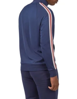 Ben Sherman House Taped Track Top In Blue -Men's Fashion 970814170 3 720x928
