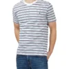 Ben Sherman Stripe T-Shirt In White -Men's Fashion 970976710 1 720x928
