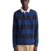 Gant Barstripe Heavy Rugger In Deep Blue -Men's Fashion 974189620 1 720x928