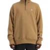 Champion Reverse Weave French Terry Quarter Zip In Beige -Men's Fashion 974658340 1 720x928