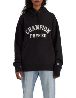 Champion Reverse Weave Collegiate Hoodie In Black -Men's Fashion 974658880 5 720x928