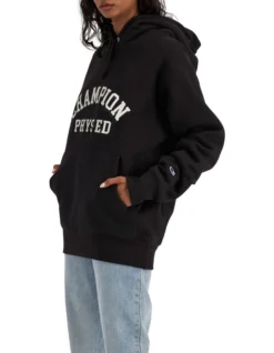 Champion Reverse Weave Collegiate Hoodie In Black -Men's Fashion 974658880 6 720x928