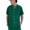 Organic Cotton Shirt In Green -Men's Fashion 974785330 1 720x928