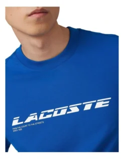 Lacoste Active Pique Tech T-Shirt In Blue -Men's Fashion 974868580 4 720x928