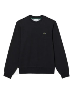 Lacoste Essential Non Brushed Crew Sweat In Grey -Men's Fashion 974869660 5 720x928