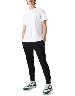 Lacoste Essentials Non Brushed Trackpant In Black