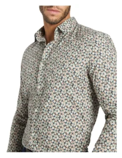 Flower Heist Shirt Moss Petal In Assorted -Men's Fashion 977480020 3 720x928