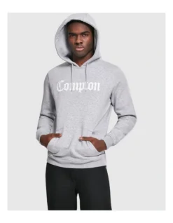 Mister Tee Compton Hoody In Heather Grey -Men's Fashion 977698900 5 720x928