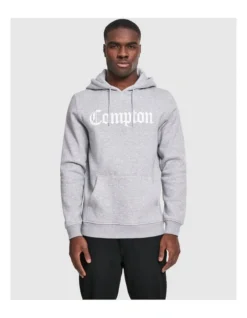 Mister Tee Compton Hoody In Heather Grey -Men's Fashion 977698900 6 720x928