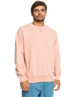 Quiksilver Trip Away Sweatshirt In Pink