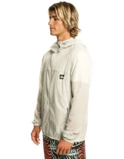 Quiksilver Summit Run Windbreaker In Grey -Men's Fashion 977985100 3 720x928