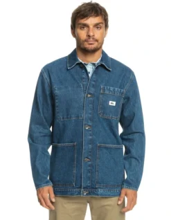 Quiksilver Legendary Worker Denim Jacket In Blue -Men's Fashion 977985370 4 720x928