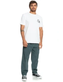 Quiksilver Cord Beach Cruiser Elasticated Corduroy Pants In Black -Men's Fashion 977986720 6 720x928