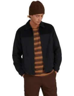 Quiksilver Timeless Jacket In Black -Men's Fashion 977991040 3 720x928