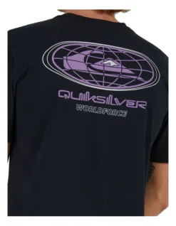 Quiksilver On The Grid T-Shirt In Black -Men's Fashion 977992840 4 720x928