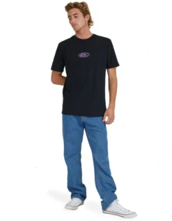 Quiksilver On The Grid T-Shirt In Black -Men's Fashion 977992840 5 720x928