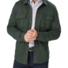 Comfort Shacket In Green 1 Comfort Shacket In Green -Men's Fashion 978386950 1 720x928