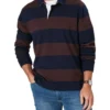 Block Stripe Rugby In Brown -Men's Fashion 978388840 1 720x928