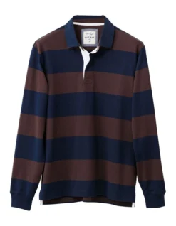 Block Stripe Rugby In Brown -Men's Fashion 978388840 4 720x928