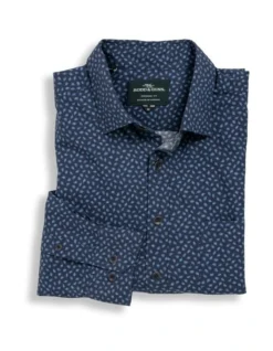 Cove Road Long Sleeve Shirt In Ink 10 Cove Road Long Sleeve Shirt In Ink -Men's Fashion 978692050 4 720x928