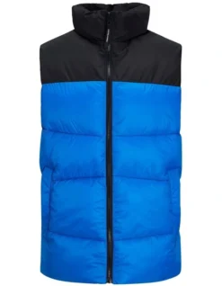 Jack & Jones Chili Bodywarmer Vest Skydiver In Blue