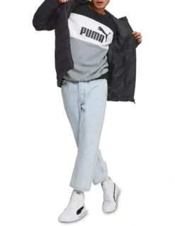 Puma Essentials Hooded Padded Jacket In Black -Men's Fashion 980331130 5 720x928