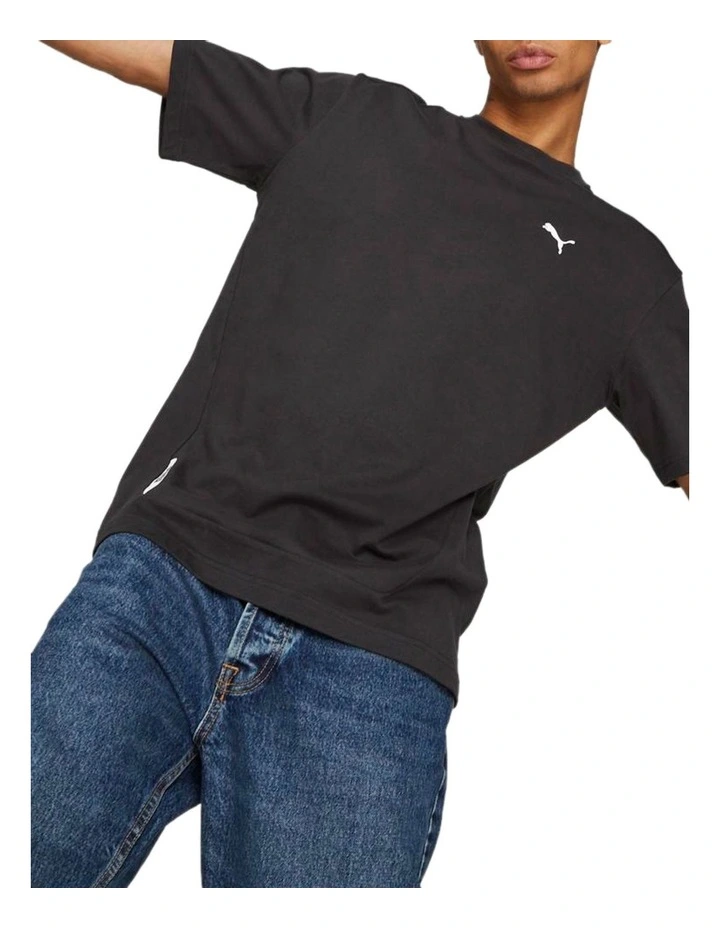 Puma Tee In Black 5 Puma Tee In Black - Image 3