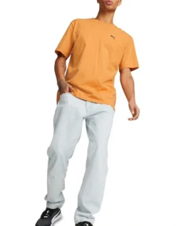 Puma Rad/Cal Tee In Orange -Men's Fashion 980332660 5 720x928