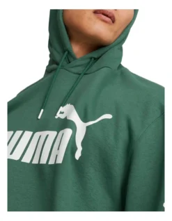Puma Power Colorblock Hoodie Fleece In Green -Men's Fashion 980333830 4 720x928