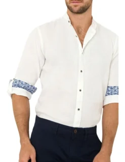 Castello Shirt In White -Men's Fashion 981979210 981987670 3 720x928
