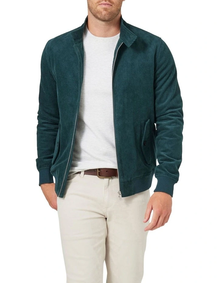 Wellington Corduroy Jacket In Clubhouse Green 3 Wellington Corduroy Jacket In Clubhouse Green