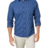 Archer Long Sleeve Stripe Shirt In Indigo 1 Archer Long Sleeve Stripe Shirt In Indigo -Men's Fashion 982705780 1 720x928