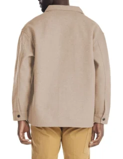 Durant Shacket In Beige -Men's Fashion 983290600 4 1 720x928