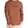 Monte Long Sleeve Tee In Brown 2 Monte Long Sleeve Tee In Brown -Men's Fashion 983291230 1 720x928