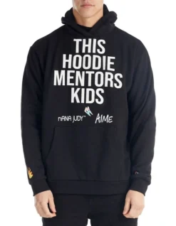 NANA JUDY X AIME Collaboration Hoodie In Black
