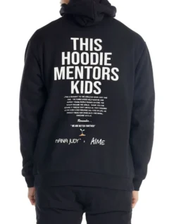 NANA JUDY X AIME Collaboration Hoodie In Black -Men's Fashion 983293210 3 720x928