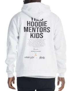 NANA JUDY X AIME Collaboration Hoodie In White -Men's Fashion 983293300 3 720x928