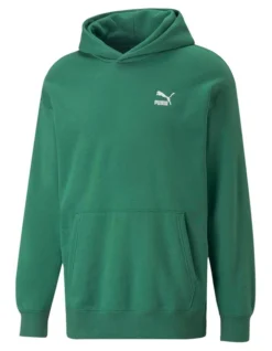 Puma Classics Relaxed Hoodie Fleece In Vine