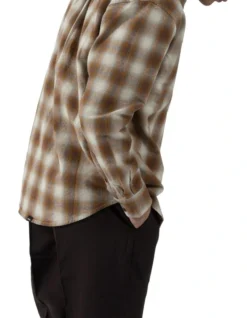 Barrio Long Sleeve Flannel Shirt Rust 10 Barrio Long Sleeve Flannel Shirt Rust -Men's Fashion 983415790 4 720x928