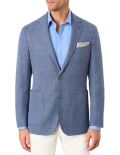 Tippet Jacket In Blue