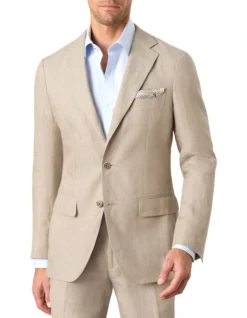 Alcantara Jacket In Beige